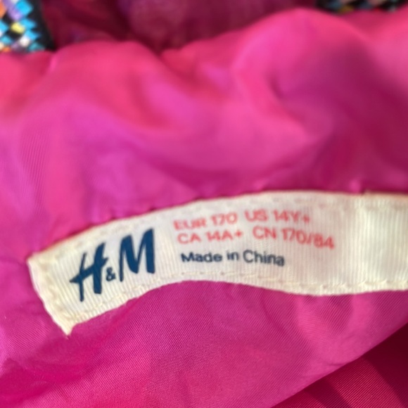H&M dark pink jacket (sz 14y) - Picture 8 of 8